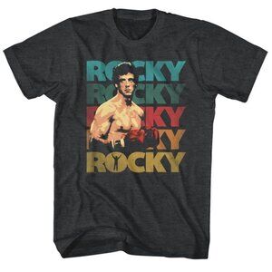 Rocky 70s Color Retro Movie Fan Unisex Vintage Graphic T-Shirt 175